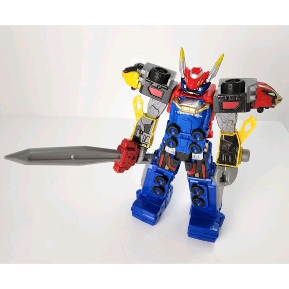 Power Rangers Beast Morphers Beast-X Megazord Action Figure Toy X 10.5" - Picture 1 of 9